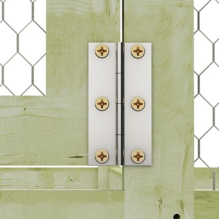 vidaXL Κοτέτσι 1,5 x 6 x 1,5 μ. από Εμποτισμένο Ξύλο Πεύκου-thumb-3