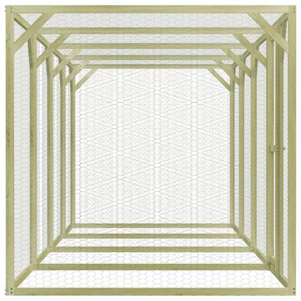 vidaXL Κοτέτσι 1,5 x 6 x 1,5 μ. από Εμποτισμένο Ξύλο Πεύκου-thumb-2