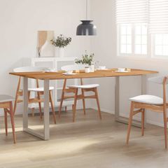 vidaXL Τραπεζαρία 180 x 90 x 76 εκ. από Μασίφ Ξύλο Ακακίας