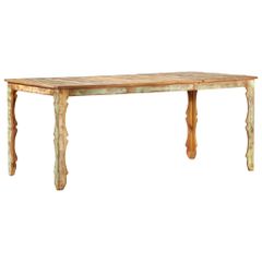 vidaXL Τραπεζαρία 180 x 90 x 76 εκ. από Μασίφ Ανακυκλωμένο Ξύλο