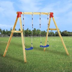 vidaXL Σετ Κούνιας Παιδικό 230 x 130 x 166 εκ. από Ξύλο Πεύκου