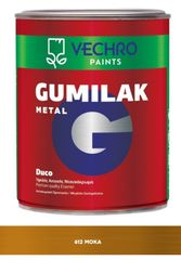 GUMILAK METAL DUCO ΜΟΚΑ-ΚΑΦΕ ΓΥΑΛΙΣΤΕΡΟ Νο612 VECHRO 375ML