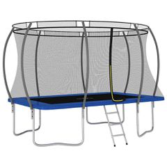 vidaXL Σετ Τραμπολίνου Ορθογώνιο 335 x 244 x 90 εκ. 150 κ.