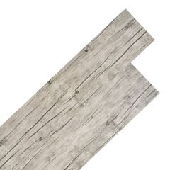 vidaXL Δάπεδο Μη Αυτοκόλλητο Αν. Γκρι 4,46 μ² / 3 χιλ. από PVC