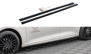 Maxton Design Για Kia Optima Mk4 2015 - 2020  -  Σετ πλαϊνά Μαρσπιέ  -  Ζεύγος Spoiler Πλαστικά ABS Σποιλερ Καινούρια -  