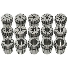 vidaXL Τσιμπίδια Collet Φρέζας Σετ 15 τεμ. ER25