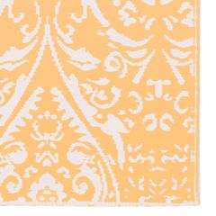 vidaXL χαλί εξωτερικού χώρου ARAKIL πορτοκαλί και λευκό 80x150 cm PP-thumb-4