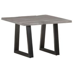vidaXL Τραπεζάκι Σαλονιού Live Edge 60x60x40 εκ. Μασίφ Ξύλο Ακακίας