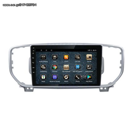 ΟΘΟΝΗ ΑΥΤΟΚΙΝΗΤΟΥ KIA SPORTAGE 2016-2018 OEM TABLET 9″ FULL TOUCH ANDROID 10 2+32GB GPS NAVIGATION RADIO BLUETOOTH WiFi WETOUCH WT3K88GPS