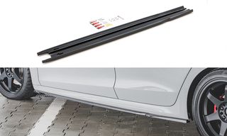 Σετ πλαϊνά Μαρσπιέ - Για V.1 SKODA OCTAVIA RS MK4 -   Ζεύγος Spoiler Πλαστικά ABS Σποιλερ Καινούρια -  