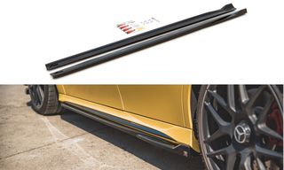 Σετ πλαϊνά Μαρσπιέ - Για  Mercedes-AMG A 45 S W177 2019 -  Ζεύγος Spoiler Πλαστικά ABS Σποιλερ Καινούρια -  