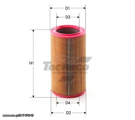 Φίλτρο αέρα TECNECO AR2139
