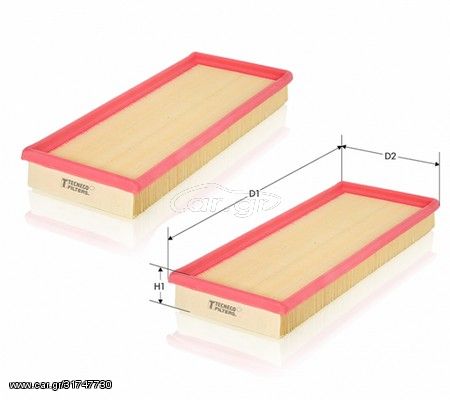 Φίλτρο αέρα TECNECO AR3698PMX2