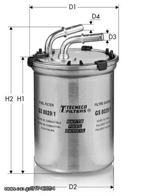 Φίλτρο καυσίμου TECNECO GS80291