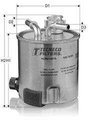 Φίλτρο καυσίμου TECNECO GS9206