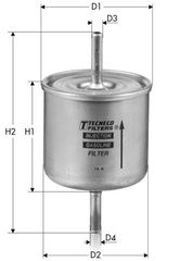 Φίλτρο καυσίμου TECNECO IN98