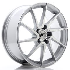 JR Wheels JR36 18x9 ET45 5x112 Silver Brushed Face