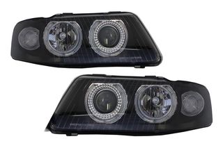 ΦΑΝΑΡΙΑ ΕΜΠΡΟΣ AUDI A3 8L (2000-2003) Headlights Angel Eyes