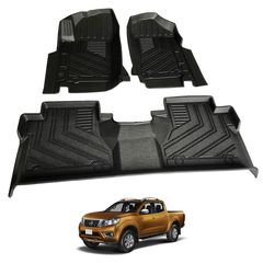 Nissan Navara (NP300) 2015+ Πατάκια [TPE] Εργοστασιακής Εφαρμογής