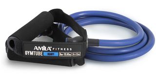 Amila Λάστιχο Gymtube Λαβή Σφουγγάρι 140Cm Heavy Μπλε (48128)