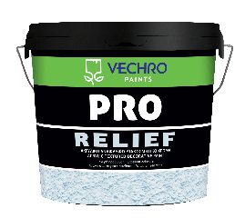 PRO RELIEF ΑΚΡΥΛΙΚΟ ΑΝΑΓΛΥΦΟ ΔΙΑΚΟΣΜΗΤΙΚΟ ΧΡΩΜΑ VECHRO 5kg