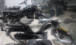 Μοτοποδήλατο 1954 Berini m21 Pluvier Moped-thumb-1