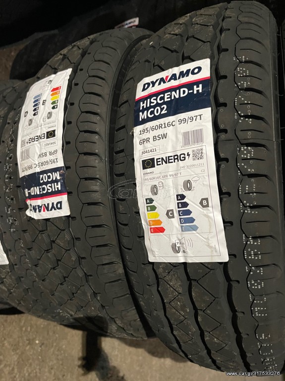Ελαστικα 195/60R16 DYNAMO 8ΛΙΝΑ 