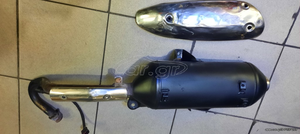Aprilia Scarabeo 200 εξάτμιση
