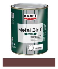 METAL 3 IN 1 CLASSIC ΓΥΑΛΙΣΤΕΡΟ ΜΠΟΡΝΤΟ 750 ΒΕΡΝΙΚΟΧΡΩΜΑ ΔΙΑΛΥΤΟΥ KRAFT 750ML