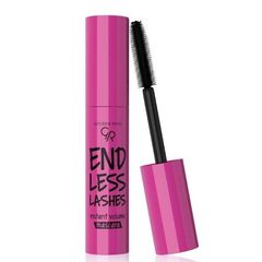 Golden Rose Endless Lashes Instant Volume Length & Lash Lift Vegan Mascara 13ml Ultra Black Έντονο Μαύρο