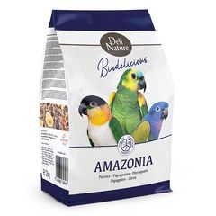 Τροφή Deli Nature Birdelicious Parrots Amazonia για Νοτιοαμερικανικό Παπαγάλο 2kg