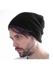 Atlantis 897 Skate Σκούφος - Oversize, 100% Ακρυλικό, One Size BLACK