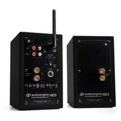 Audioengine HD3 Wireless Speakers Black (Pair) - Audioengine-thumb-2