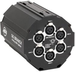 ADJ D6 BRANCH DMX SPLITTER/BOOSTER 1in 6out - AMERICAN DJ
