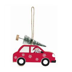 Ξύλινο στολίδι οχήματα - Αυτοκίνητο - Moses