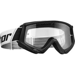 Μάσκα γυαλί Thor MX Combat black/white με καθαρό κρύσταλο