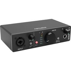 Arturia MiniFuse 1 Portable 1x2 USB Type-C Audio Interface (Black) - Arturia