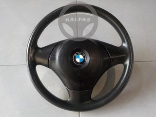 BMW E87 '06 118D (5Θ) ΤΙΜΟΝΙ (ΒΟΛΑΝ),ΚΟΜΠΛΕ ΜΕ ΑΕΡΟΣΑΚΟ