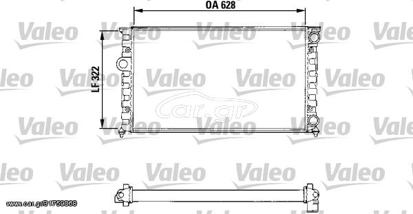 Ψυγείο, ψύξη κινητήρα VALEO 731025