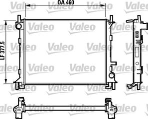 Ψυγείο, ψύξη κινητήρα VALEO 732731