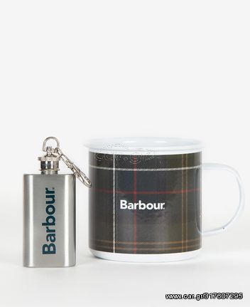 Barbour Tartan Σετ Δώρου Mini Flask και Κούπα MGS0051TN11