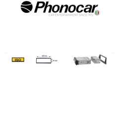 ΠΡΟΣΟΨΗ KIA Sportage 05>08 Seat Altea 04> Toledo 05> Χρώμα Μαύρο-thumb-1