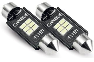 LED CAN BUS 11x41mm πλαφονιερας/πισω φωτα , ζευγάρι