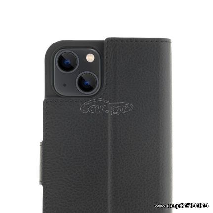 Promiz (PZ-10342) Wallet Case - Black, Apple iPhone 13 Mini