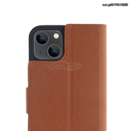 Promiz (PZ-10344) Wallet Case - Brown, Apple iPhone 13 Mini