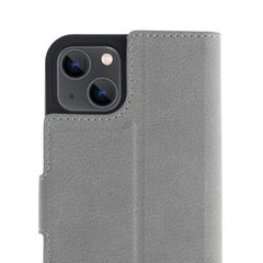 Promiz (PZ-10346) Wallet Case - Light Grey, Apple iPhone 13