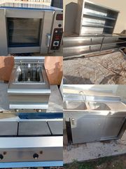 Πάγκοι εστιατόριο και φούσκες εξαερισμού μοτέρ εξαερισμού