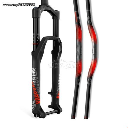 ΑΥΤΟΚΟΛΛΗΤΑ ROCKSHOX PIKE/LYRIK/YARI/DOMAIN/REVELATION2018+ TROY LEE DESIGNS 35MM SILVER/ORANGE MY18