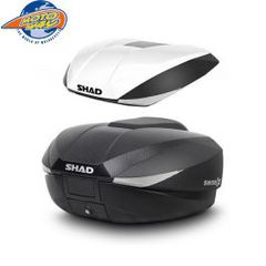 ΒΑΛΙΤΣΑΚΙΑ SHAD SH58X/D0B58106+D1B58E08 CARBON/EXPANDABLE ΜΕ ΕΧΤΡΑ ΛΕΥΚΟ ΚΑΠΑΚΙ