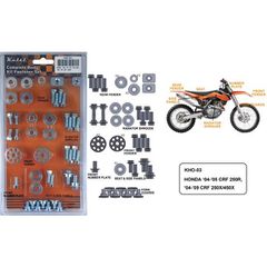 ΒΙΔΕΣ ΣΕΤ ΕΞ/ΝΕΣ + ΑΠΟΣ/ΤΕΣ ΠΛΑΣΤ   ΜΕΡΩΝ HND CRF 250R/X  (KHO-003) KEITI - (ΤΑΙ)